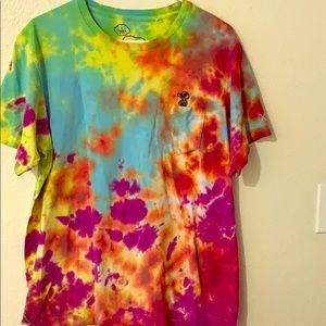 Men’s kaws x peanuts tie dye shirt